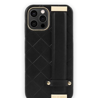 Statement Case iPhone 12 Pro Max intrecciato liscio Noir