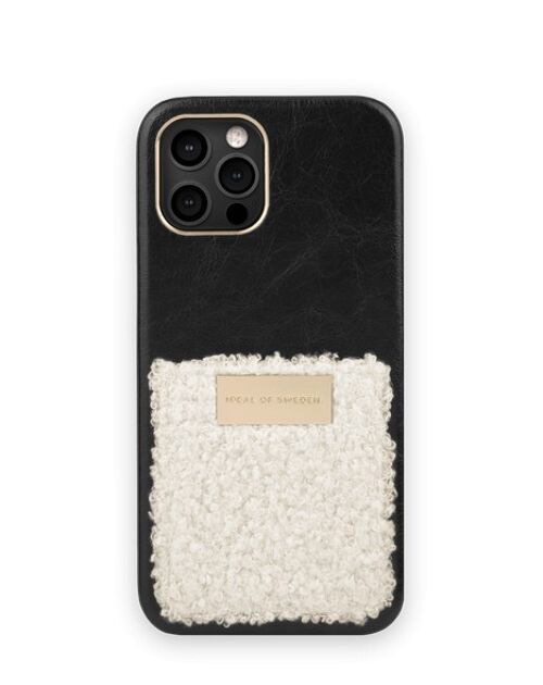 Statement Case iPhone 12 Pro Max Cream Faux Shearling