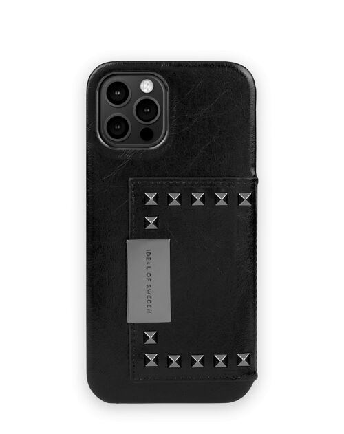 Statement Case iPhone 12 Pro Max Platinum Black