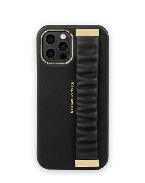 Statement Case iPhone 12 Pro Max Ruffle Noir Top-Handle