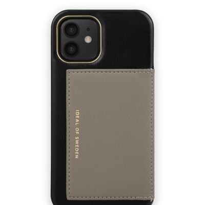 Statement Case iPhone 12 Taupe Duo
