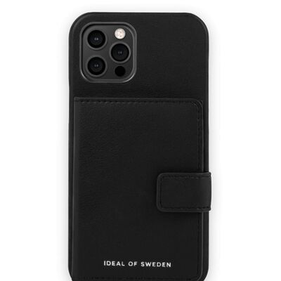 Statement Case iPhone 12 Pro Intense Black - Tasca porta carte