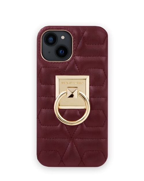 Statement Case iPhone 13 Mini Quilted Ruby