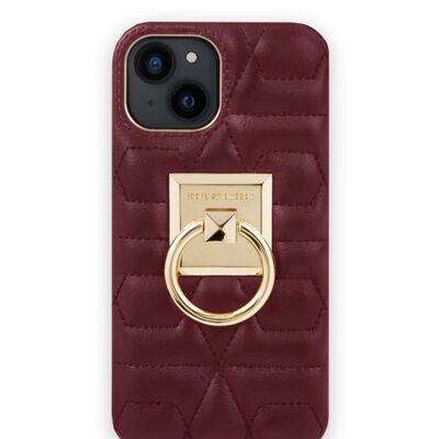 Statement Case iPhone 13 Mini Quilted Ruby