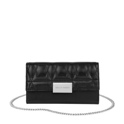 Statement Clutch iPhone 11 Quilted Black