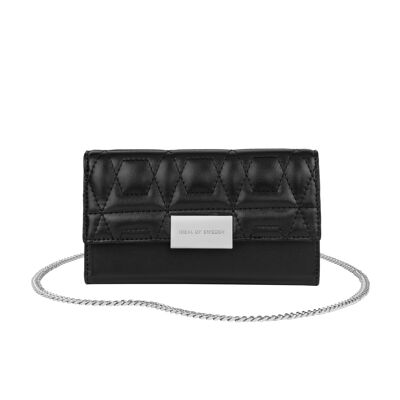 Statement Clutch iPhone 11 Pro Max Matelassé Noir