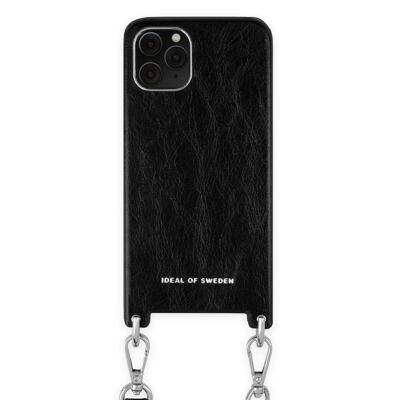 Funda con collar llamativo para iPhone 11 Pro Platinum Black