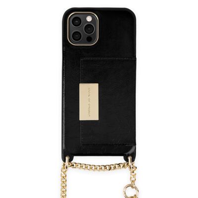 Statement Necklace Case iPhone 12 Pro Max Lustrous Black