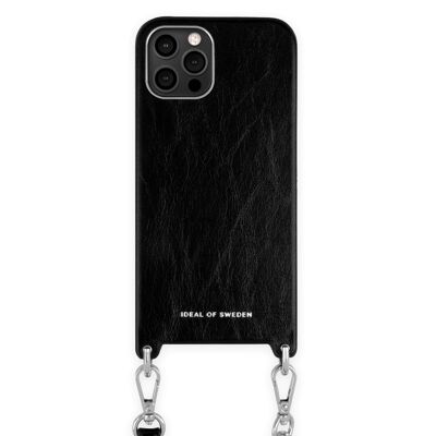 Collana Statement Custodia iPhone 12 Pro Max Platinum Black