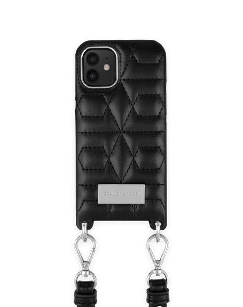 Statement Necklace iPhone 12 Mini Quilted Black
