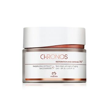 Creme visage 70+ jour anti-signes - chronos - 40g