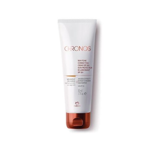 Soin eclaircissant spf50 -clair/med - chronos - 50ml