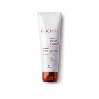 CUIDADO ACLARANTE SPF50 -CLAIR/MED - CHRONOS - 50ML