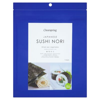 Feuilles d'algue Nori japonaises für Sushi & Maki (x7) 17g
