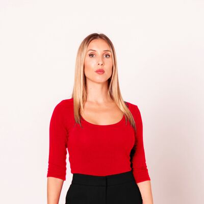 Maria T-shirt - Red