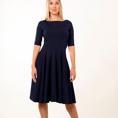 Charlotte-Kleid - Schwarz