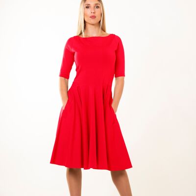 Robe Carlota - Rouge