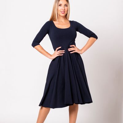 Patricia Dress - Navy