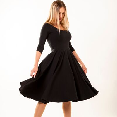 Patricia-Kleid - Schwarz