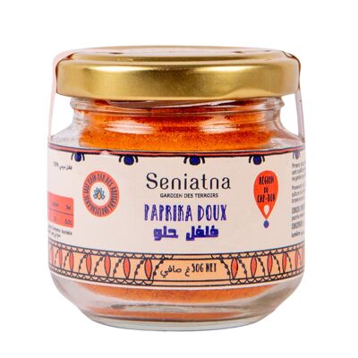 Paprika au Piment Meski Séché au Soleil - 50gr