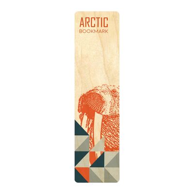 Arktische Lesezeichen - (hergestellt in Frankreich) aus Birkenholz