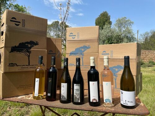 Pack découverte des vins