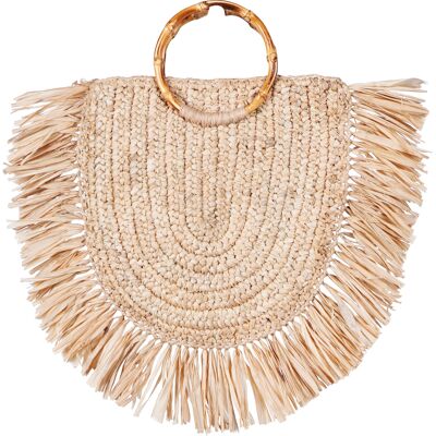 Sac Bambou Ibiza Froufrou Naturel