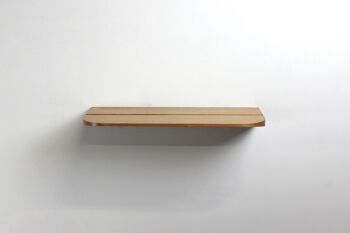 Etagère - Sillon - (made in France) en bois de Chêne massif vernis - petit modèle 1