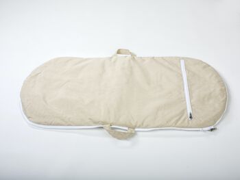 ONNA Nest : Confort maternel et polyvalence pour bébé de 0 à 6 mois - Coussin anti-renversement, réducteur de berceau - Coloris beige 7