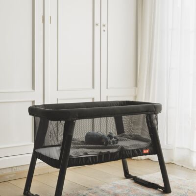 Vitae Fresh - ONNA - Mini foldable black crib ideal for travel or home - 0 to 6 months