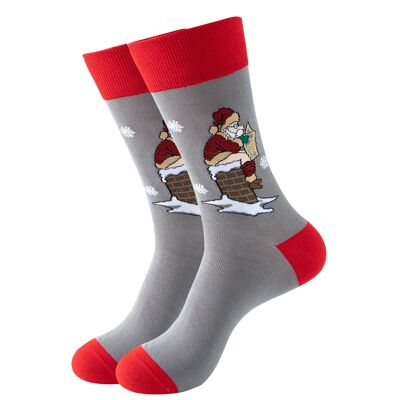 Christmas Socks "When you have to go, you have to go"