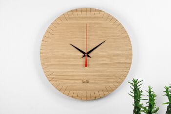 Horloge - Austerlitz - (made in France) en bois de Chêne 2