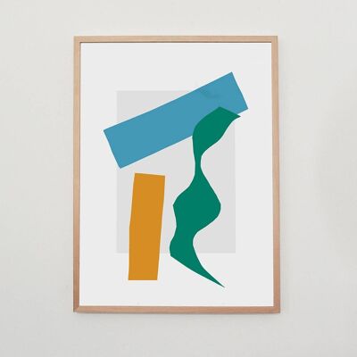 Paper Dreams 01 | A3 Art Print | Abstract | Wall Art Decor