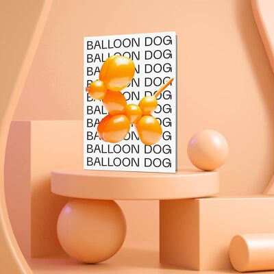 Balloon Dog Greeting Card | Funny Card | Male Birthday Card