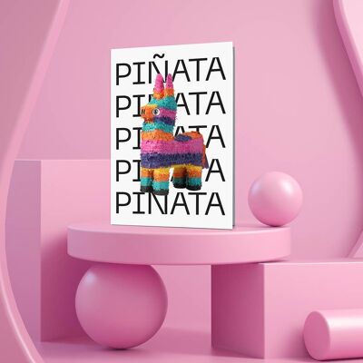 Piñata Greeting Card | Birthday Card | Funny Statement Card