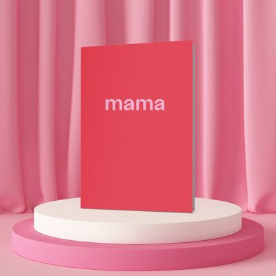Mama Card | Mum Card | Mom Card | Minimalist | Mother’s Day