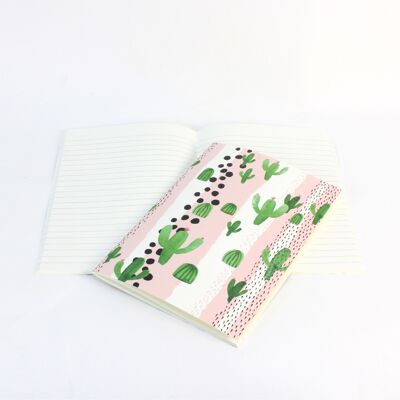 Cuaderno - cactus - (hecho en Francia)