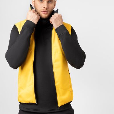 Alpha Root Vest Downproof Homme - Jaune-safran