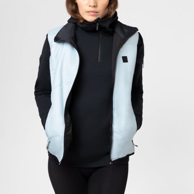 Gilet Alpha Root Donna Downproof - Blu-cielo