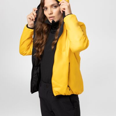 Chaqueta Downproof Alpha Root Mujer - Amarillo