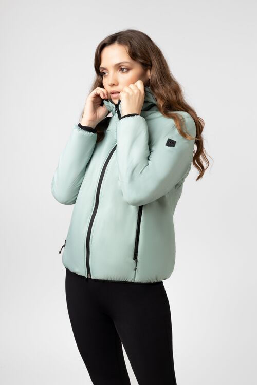Alpha Root Downproof Jacket Woman - green_leaf