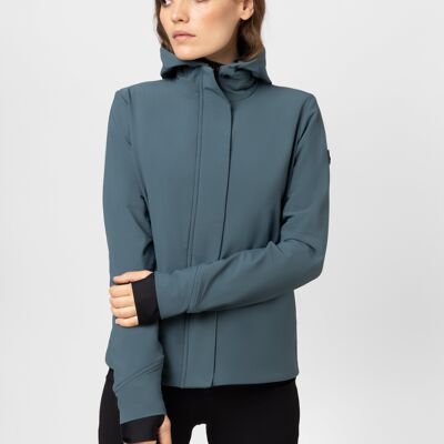 Gradient Jacket Woman - Blue-horizon