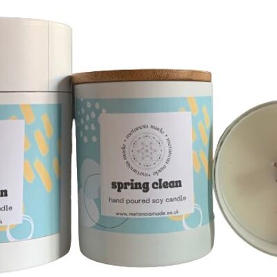 Spring Clean Luxury Soy Candle