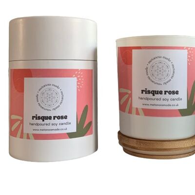 Risqué Rose Luxury Soy Candle