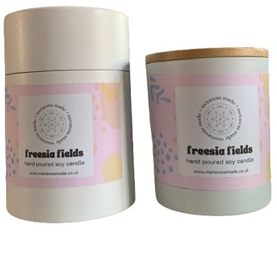 Freesia Fields Luxury Soy Candle