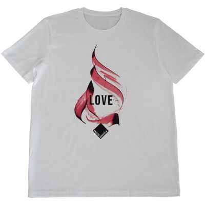 T-Shirt Love white