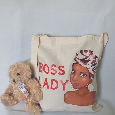 Boss lady empowered sling bag, CamieRoseUK, handmade
