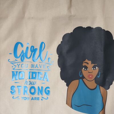 You have no idea how strong you are tote bag, motivational bags