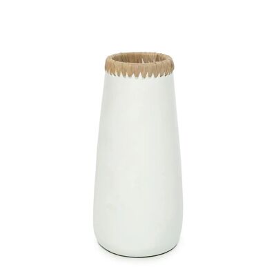 Le Vase Sneaky - Blanc Naturel - L