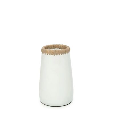 The Sneaky Vase - Bianco Naturale - S